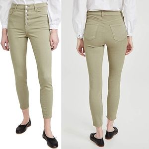 J Brand Womens Lillie Denim Color Wash Ankle Jeans